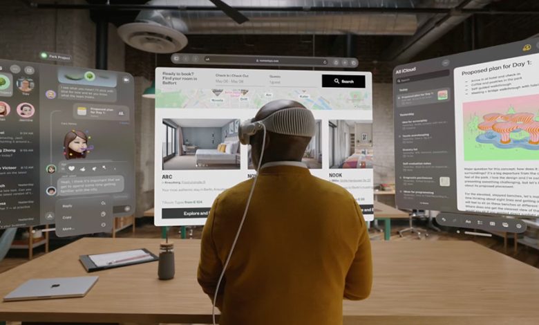 يُظهر النظام البيئي Apple Vision Pro نموًا بطيئًا