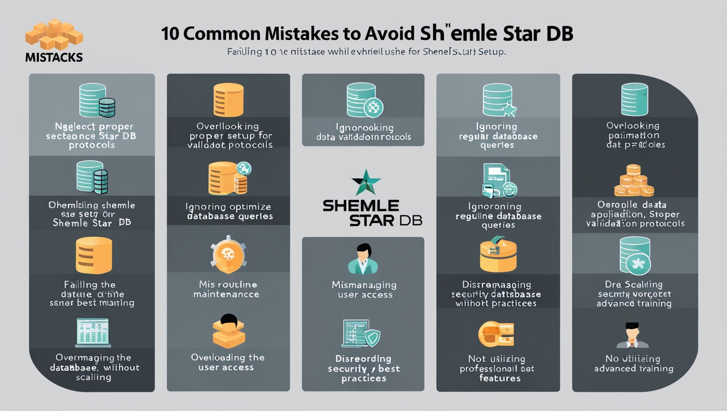 10 أخطاء شائعة يجب تجنبها أثناء استخدام Shemle Star DB 10 أخطاء شائعة يجب تجنبها أثناء استخدام Shemle Star DB