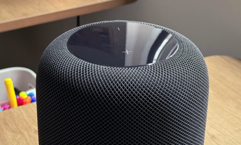 يتميز HomePod 3 بإعادة تصميم كبيرة مع شاشة OLED مقاس 6-7 بوصة