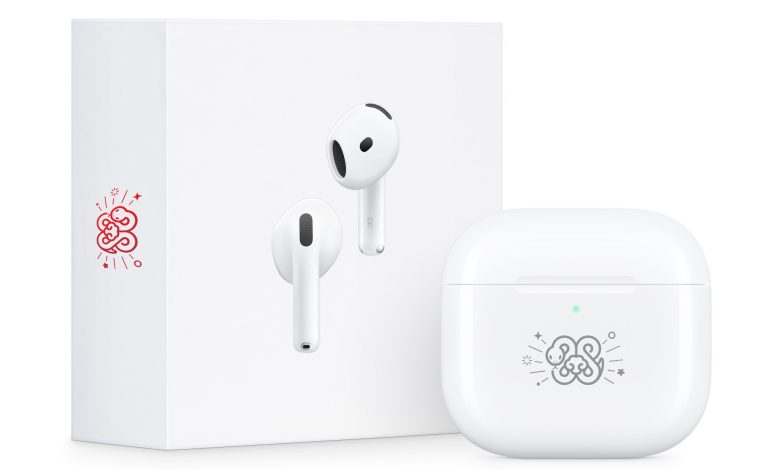 أصدرت شركة Apple إصدارًا محدودًا من AirPods 4 بمناسبة عام الثعبان