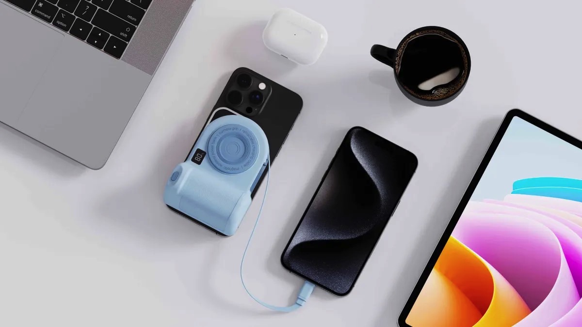 Belkin Stage PowerGrip هو زر التحكم في كاميرا iPhone 16 الذي يعمل بالفعل Belkin Stage PowerGrip هو زر التحكم في كاميرا iPhone 16 الذي يعمل بالفعل