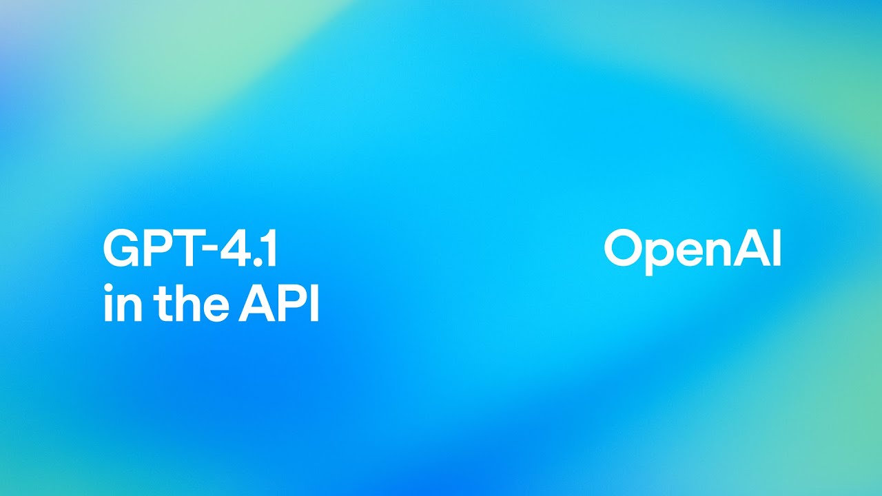 GPT-4.1 متاح الآن في ChatGPT GPT-4.1 متاح الآن في ChatGPT